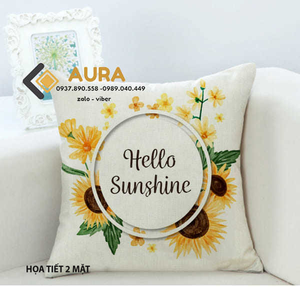 Gối Trang Trí Hello Sunshine