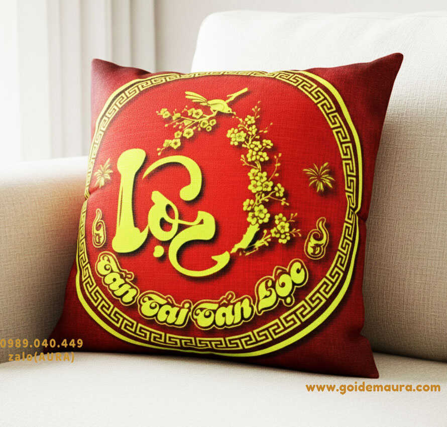 Gối Tấn Tài Tấn Lộc