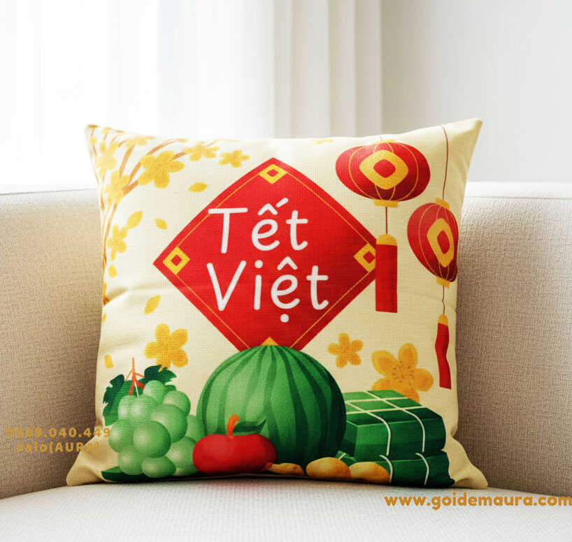 Gối Tết Xum Vầy