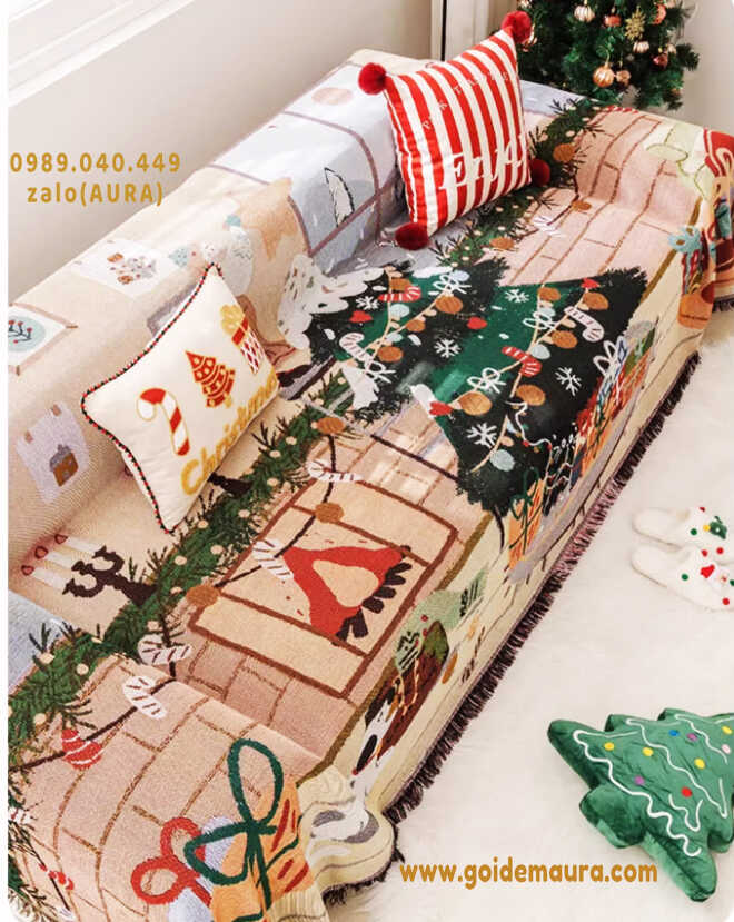 Khăn Trang Trí Giáng Sinh