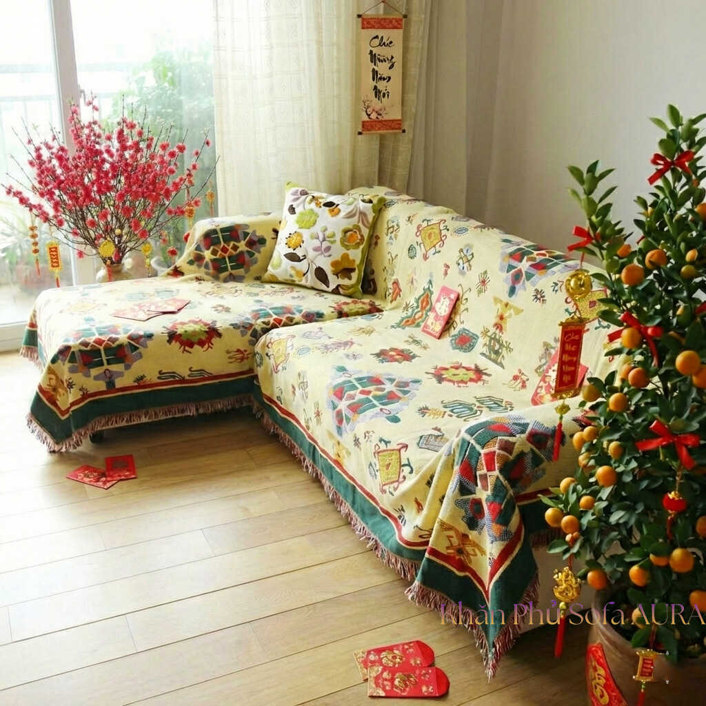 Khăn Trải Sofa Cao Cấp